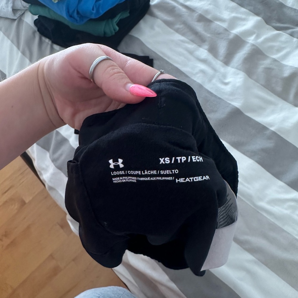 Under Armour Women's Black Shorts - Picture 2 of 2